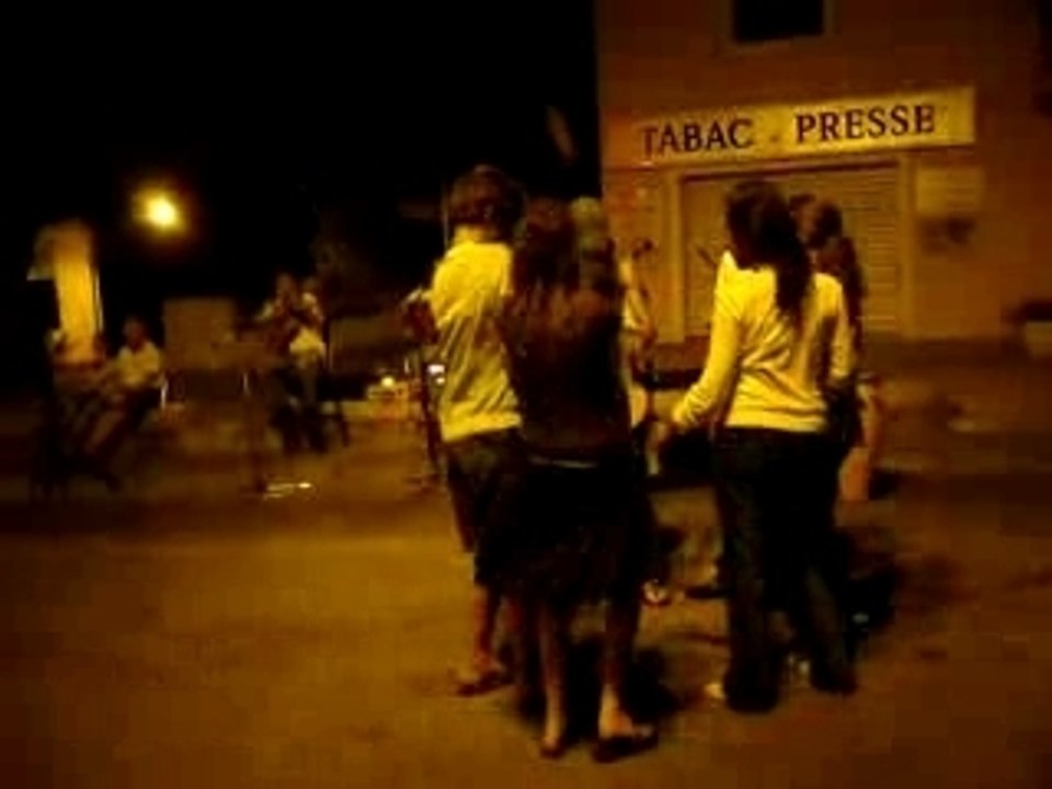 Petit concert à Cargese