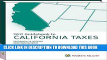 [PDF] California Taxes, Guidebook to (2017) (Guidebook to California Taxes) Full Online
