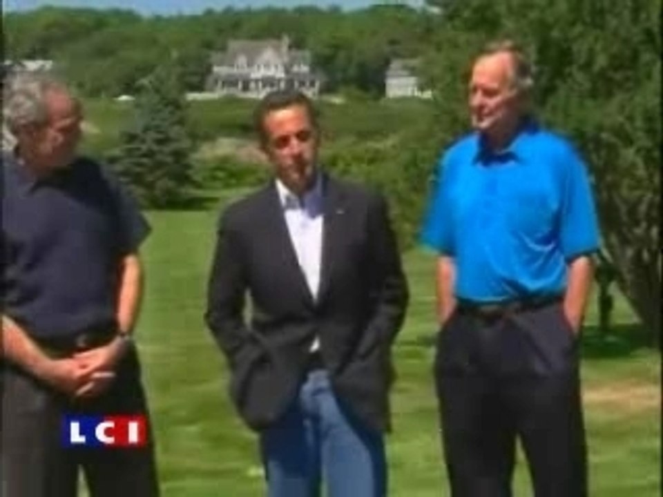 Rencontre Sarkozy-Bush