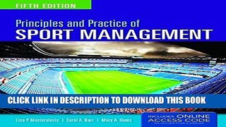 [PDF] Principles And Practice Of Sport Management Full Online