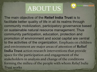 RELIEF INDIA TRUST (RESEARCH)