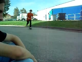 flip sur box improvisé