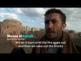 Ancient art of brick making brings life to war-stricken Yemen