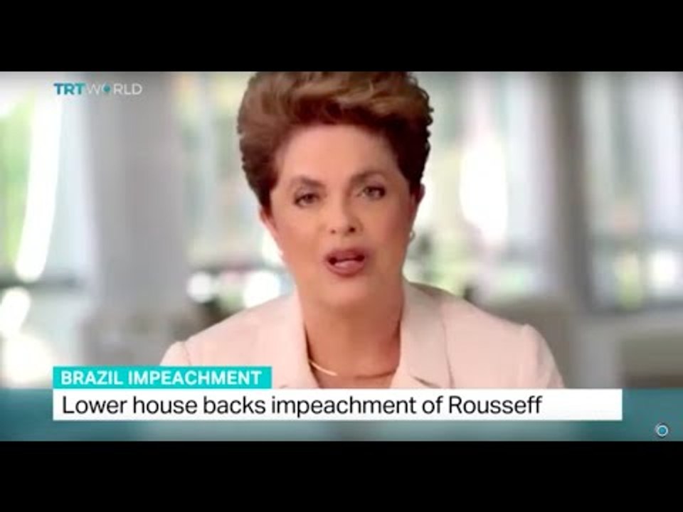 Lower house backs impeachment of Rousseff in Brazil, Anelise Borges reports