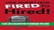 Collection Book Your Journey from Fired to Hired - From Fired to Hired