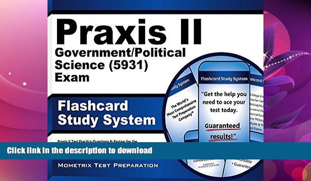 READ Praxis II Government/Political Science (5931) Exam Flashcard Study System: Praxis II Test