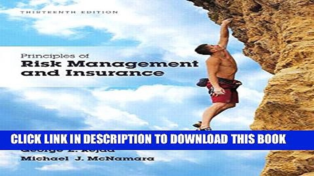 [PDF] Principles of Risk Management and Insurance (13th Edition) (Pearson Series in Finance) Full