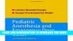 [PDF] Pediatric Anesthesia and Emergency Drug Guide (Macksey, Pediatric Anesthesia and Emergency