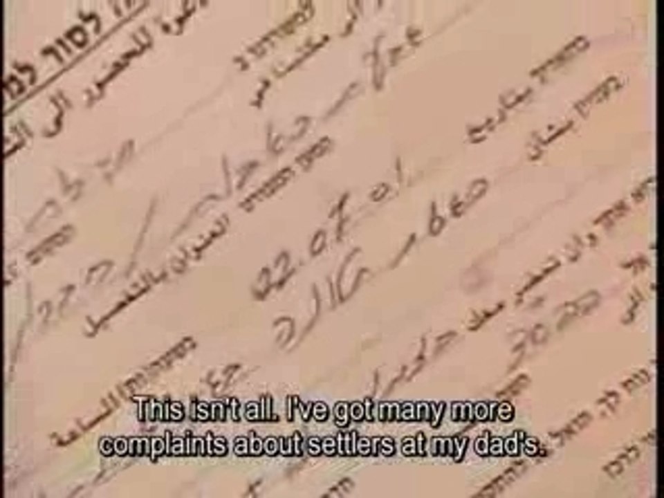 Acharnement de colons Israëliens sur des Palestiniens
