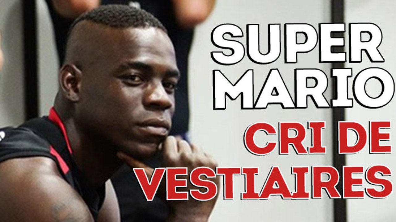 Dans les vestaires de Nice avec Balotelli