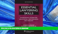 EBOOK ONLINE Essential Lawyering Skills, 4th Edition (Aspen Coursebooks) READ PDF BOOKS ONLINE