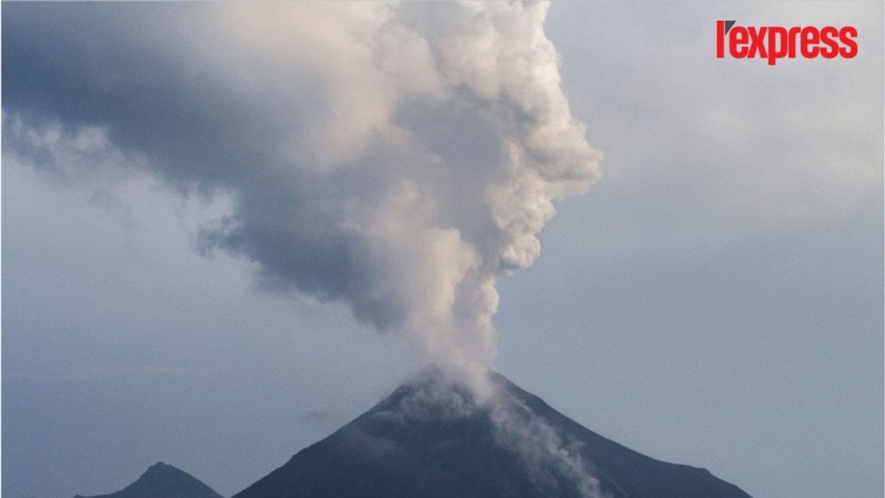 Mexique: l’éruption du volcan Colima filmée en timelapse