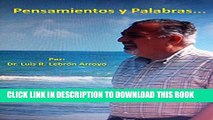 [New] Pensamientos y Palabras... (Spanish Edition) Exclusive Full Ebook