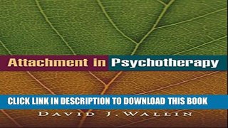 Collection Book Attachment in Psychotherapy