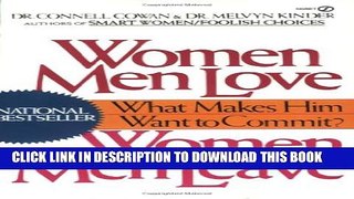 Collection Book Women Men Love, Women Men Leave: What Makes Men Want to Commit?