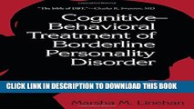 New Book Cognitive-Behavioral Treatment of Borderline Personality Disorder