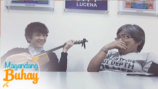 20161003-magandangbuhay-JK, may sinulat na kanta para kay Lola Erlinda