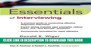 [PDF] Essentials of Interviewing Full Collection