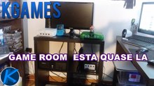 VLOG - GAME ROOM  ESTA QUASE LA