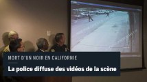 Deux vidéos montrent la mort d'un Noir tué par un policier en Californie