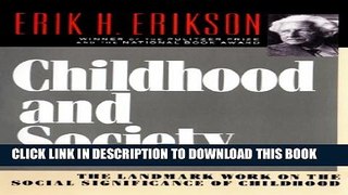 New Book Childhood and Society