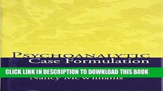Collection Book Psychoanalytic Case Formulation