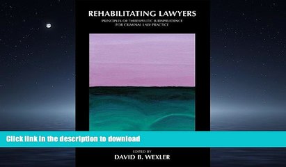 FAVORIT BOOK Rehabilitating Lawyers READ EBOOK