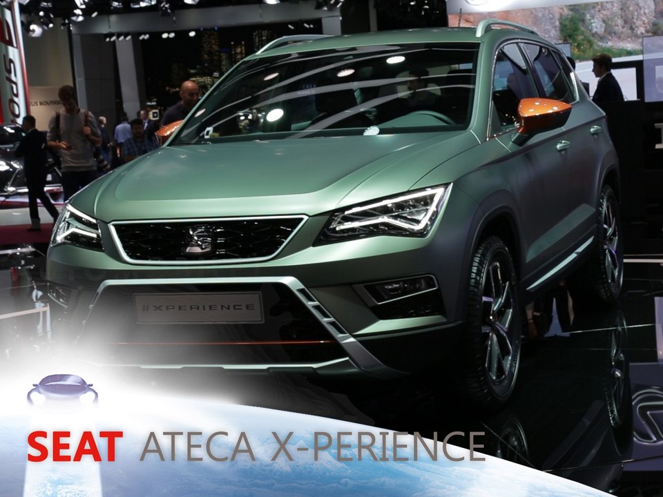 Seat Ateca X-Perience en direct du Mondial de Paris 2016