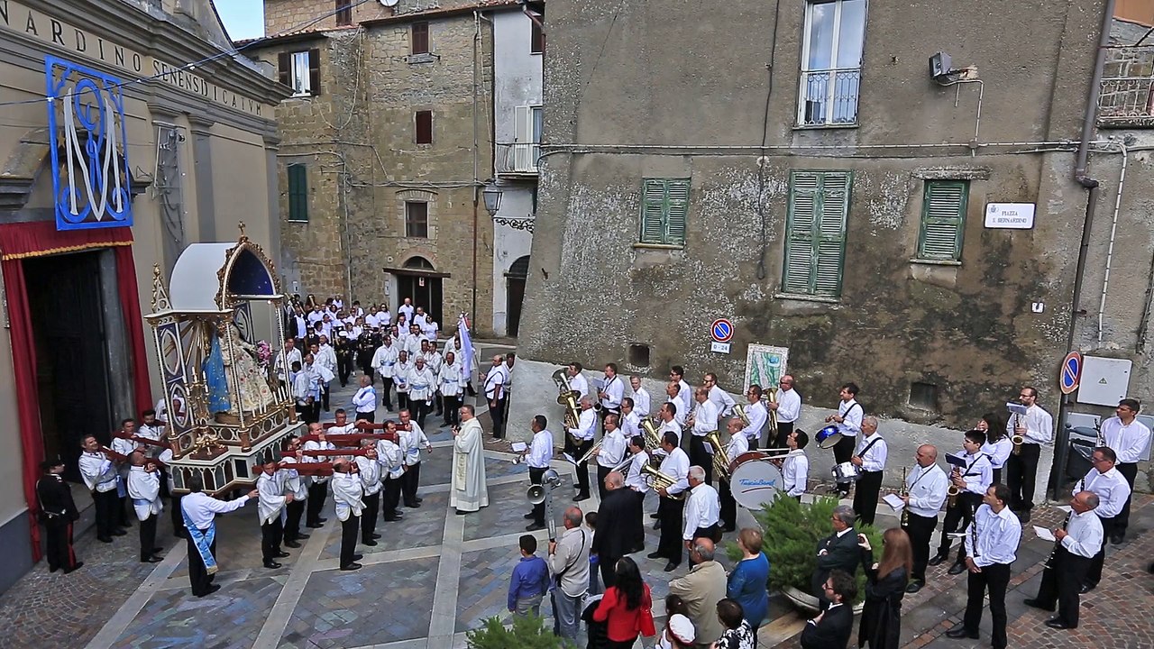 Piansano e Dintorni - Madonna del Rosario 2016 Sagrato della Chiesa