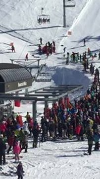 Workers Rescue Young Boy Dangling From Ski Lift