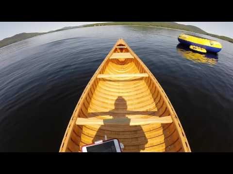 Drone Pushes Its Limit Dragging Man and Canoe