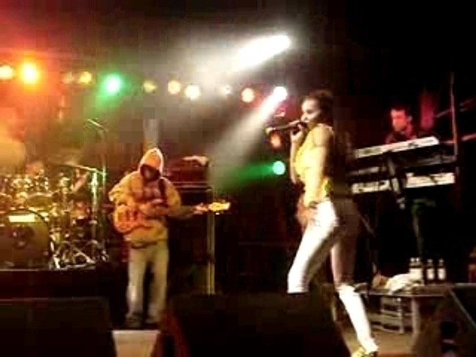 cecile aufm reggae jam in bersenbrück 2007