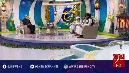 Subh e Noor -01-10-2016 - 92NewsHD