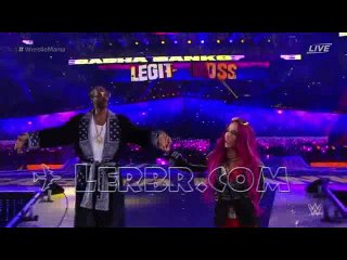 720pHD WWE WrestleMania 32   Sasha Banks Entrance with Snoop Dog