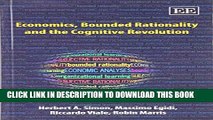 New Book Economics, Bounded Rationality and the Cognitive Revolution