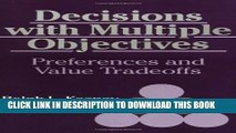 New Book Decisions with Multiple Objectives: Preferences and Value Tradeoffs