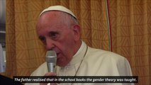 Pope calls teaching gender theory 'ideological colonisation'