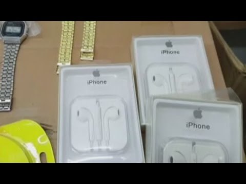 Palermo - Fabbrica di articoli contraffatti, sequestrati 33mila prodotti (27.09.16)