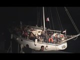 Santa Maria di Leuca (LE) - Migranti, un altro veliero nel Canale d'Otranto (14.09.16)