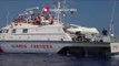 Canale di Sicilia - Soccorso nave da crociera Sea Dream (02.09.16)