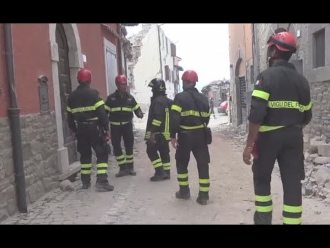 Amatrice (RI) - Terremoto, recupero dei beni nelle abitazioni (29.08.16)