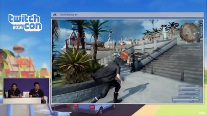 Final Fantasy XV - Gameplay Twitchcon