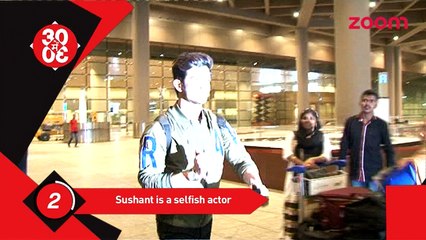 I'm A Selfish Actor Says Sushant, Vidhu Vinod Chopra Loses His Temper