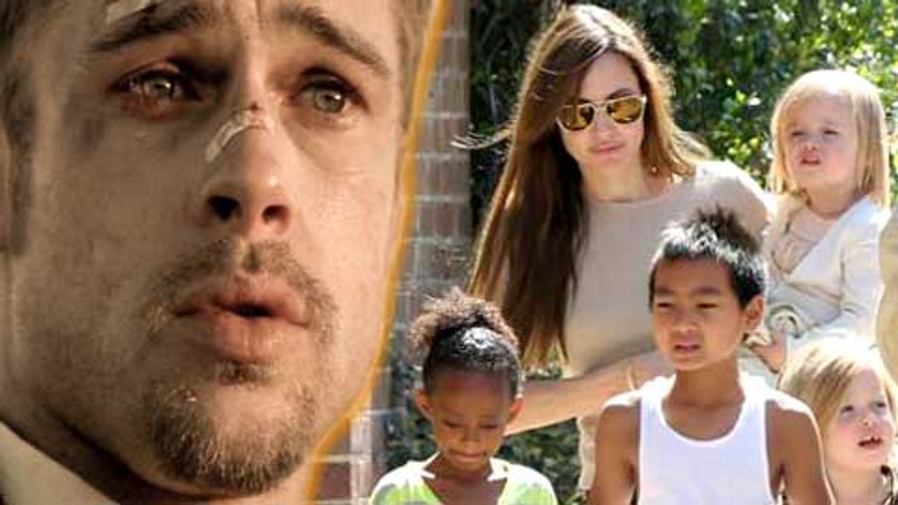 Brad Pitt Gives Full Custody Of KIDS To Angelin...