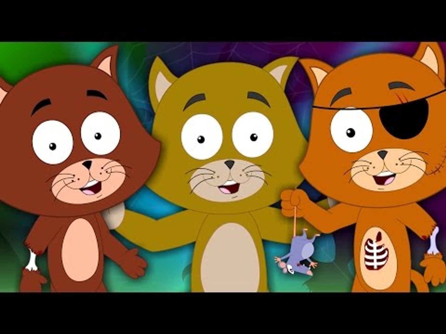 the three little kittens cartoon