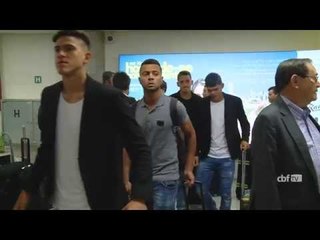 Seleção Brasileira começa a chegar em Natal