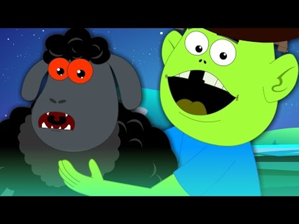 Baa Baa Black Sheep | Scary Nursery Rhymes For Kids
