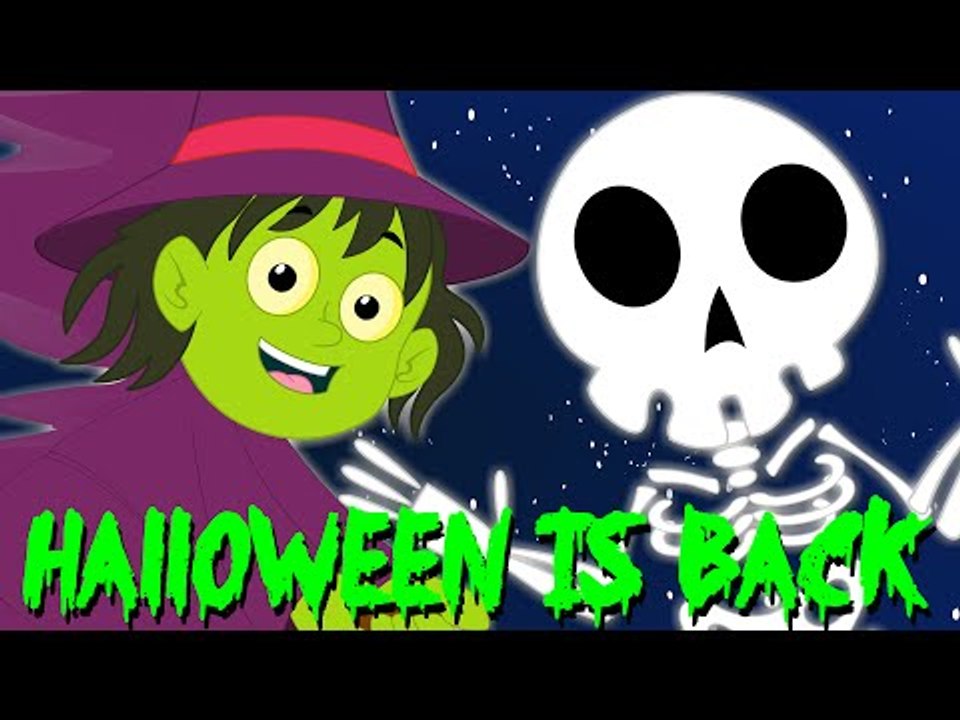 helloween is back | scary rhymes | kids songs | nursery rhymes | halloween song