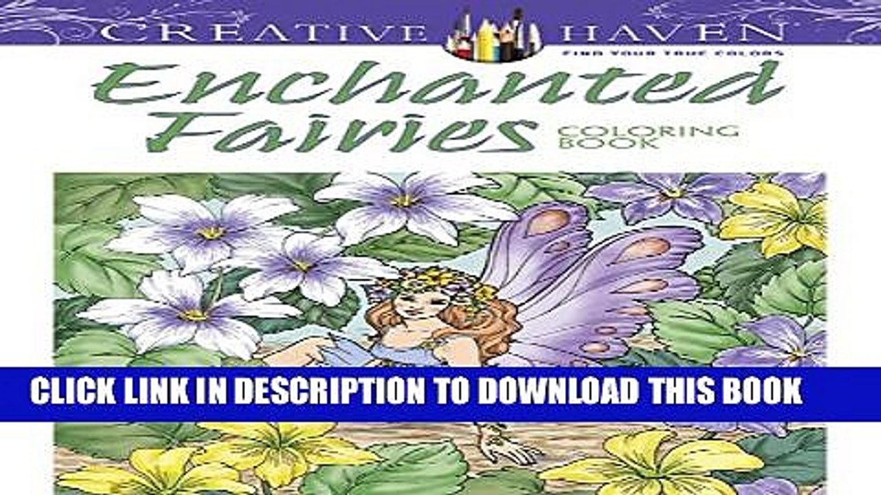 [PDF] Creative Haven Enchanted Fairies Coloring Book (Adult Coloring) Full Colection