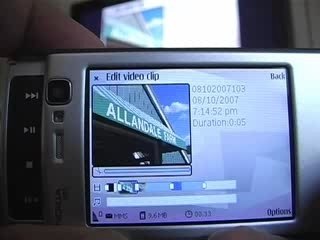 Nokia N95: How to edit video